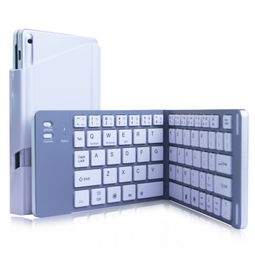 航世藍(lán)牙鍵盤 三星平板與iPhone5s的智能伴侶，白色簡(jiǎn)約設(shè)計(jì)提升辦公效率
